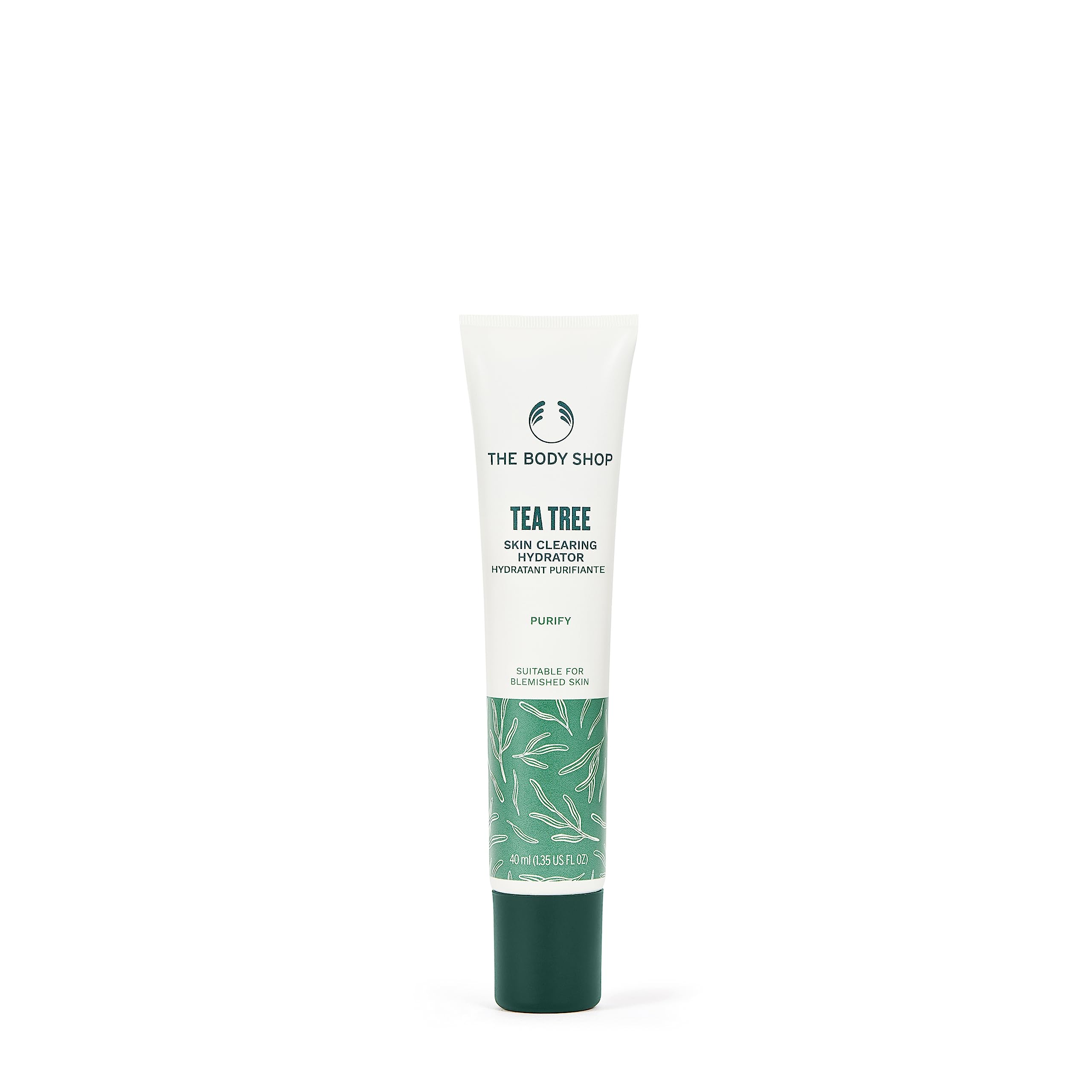 The Body Shop Tea Tree In-Control Hydrator en bouteille, hydratation légère.