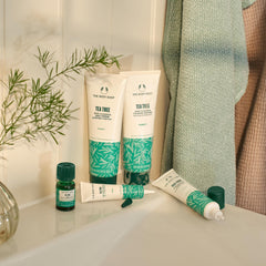 Kenyan Community Fair Trade Tea Tree oil supports ethical sourcing and natural purifying power.