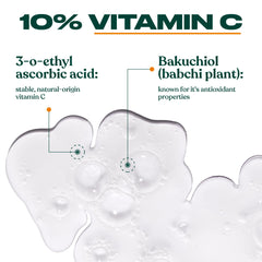 Serum in use during morning routine for hydration