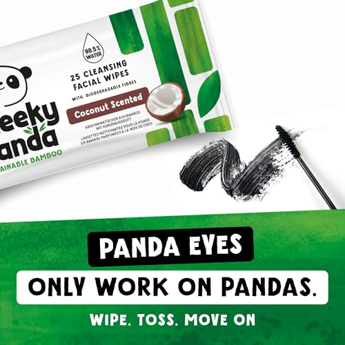 The Cheeky Panda bamboo texture close-up highlights soft, skin-friendly material.