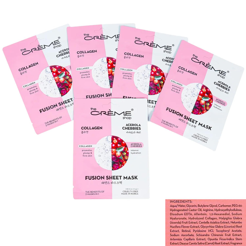 The Crème Shop collagen gel eye masks for refreshed eyes