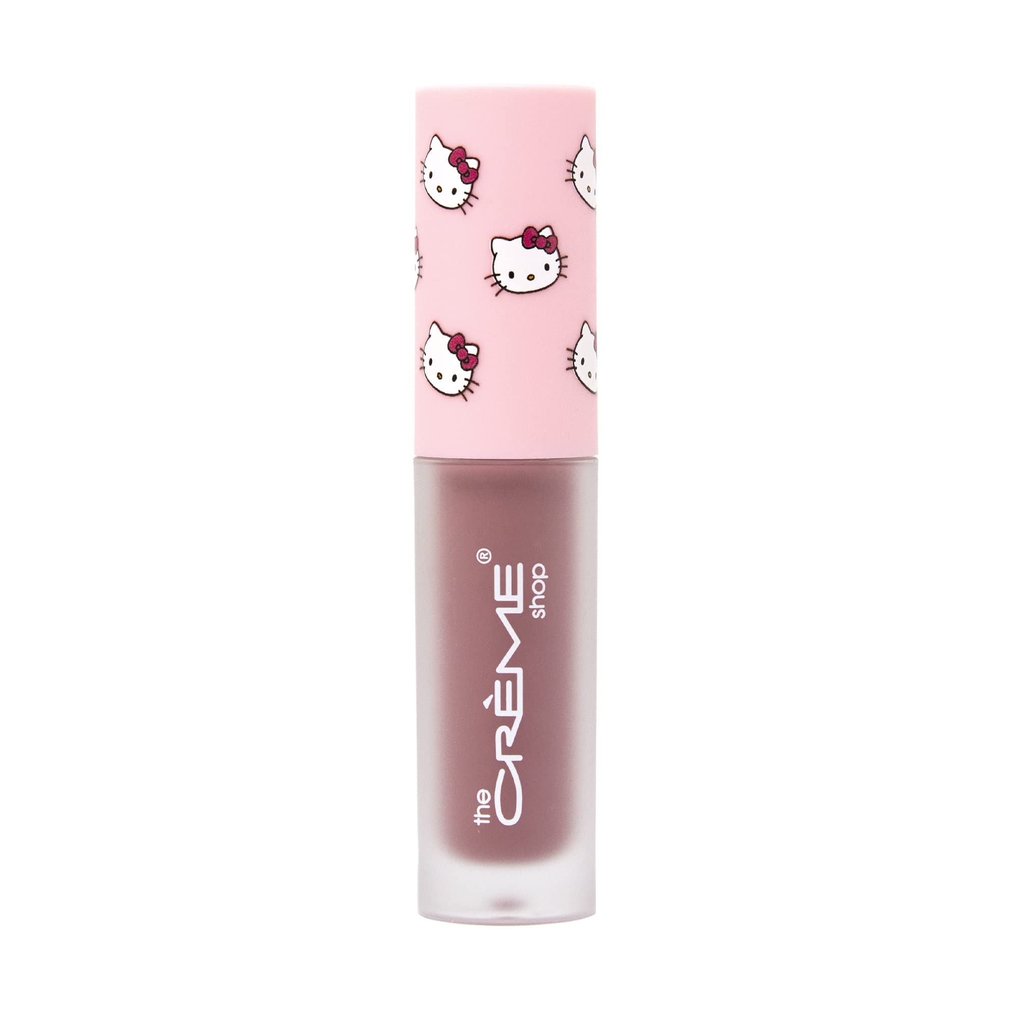 The Crème Shop Hello Kitty lip oil strawberry bottle provides ultra hydration and glossy shine