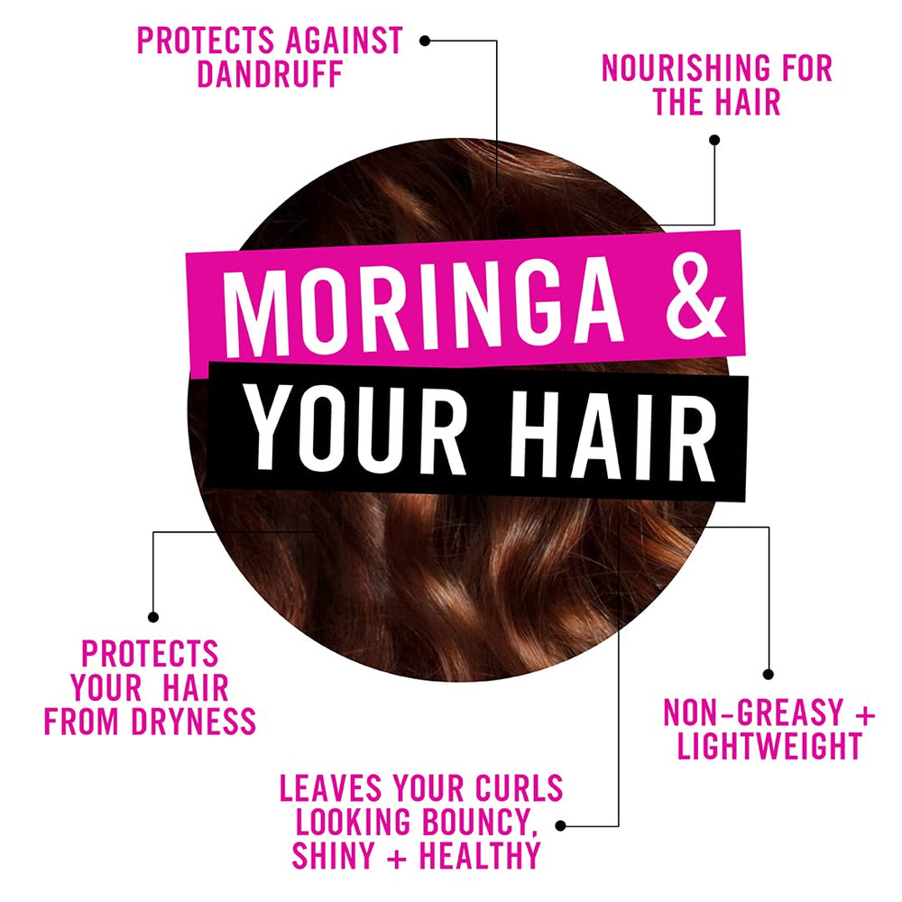 Humid-day styling with glossy, hydrated curls