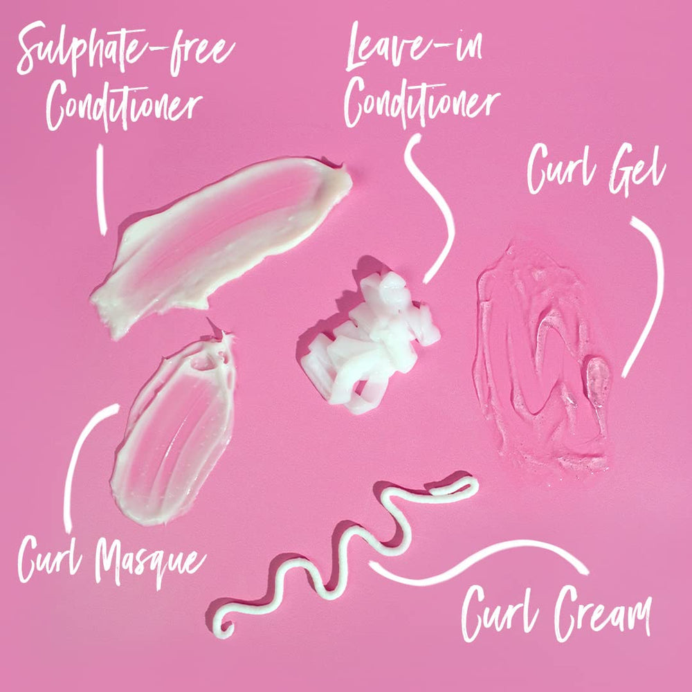 Moringa oil drop illustration shows lightweight moisture for curls