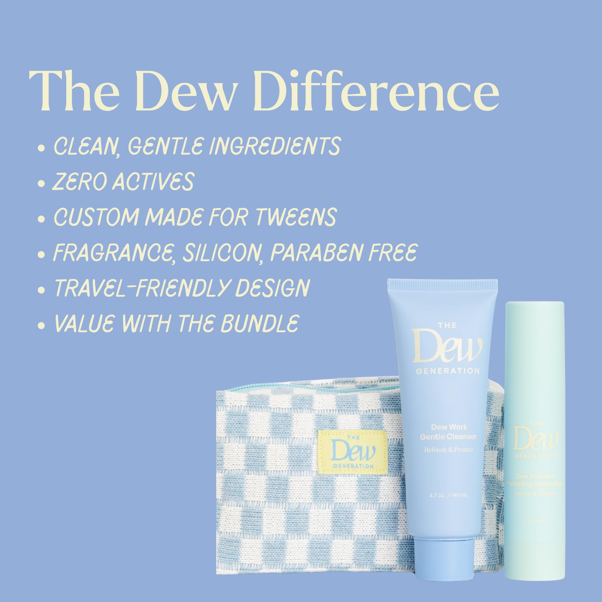Reusable travel bag included for easy on-the-go care.