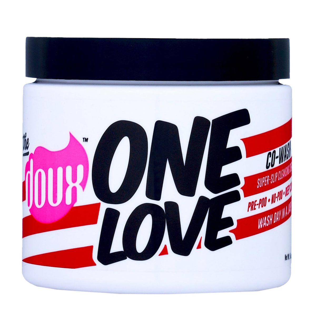 The Doux One Love Co-Wash bottle front view for detangling and cleansing.