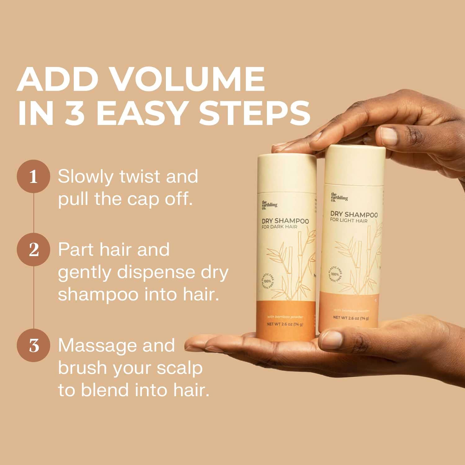 Light formula for blonde and gray hair nourishes without buildup by The Earthling Co.