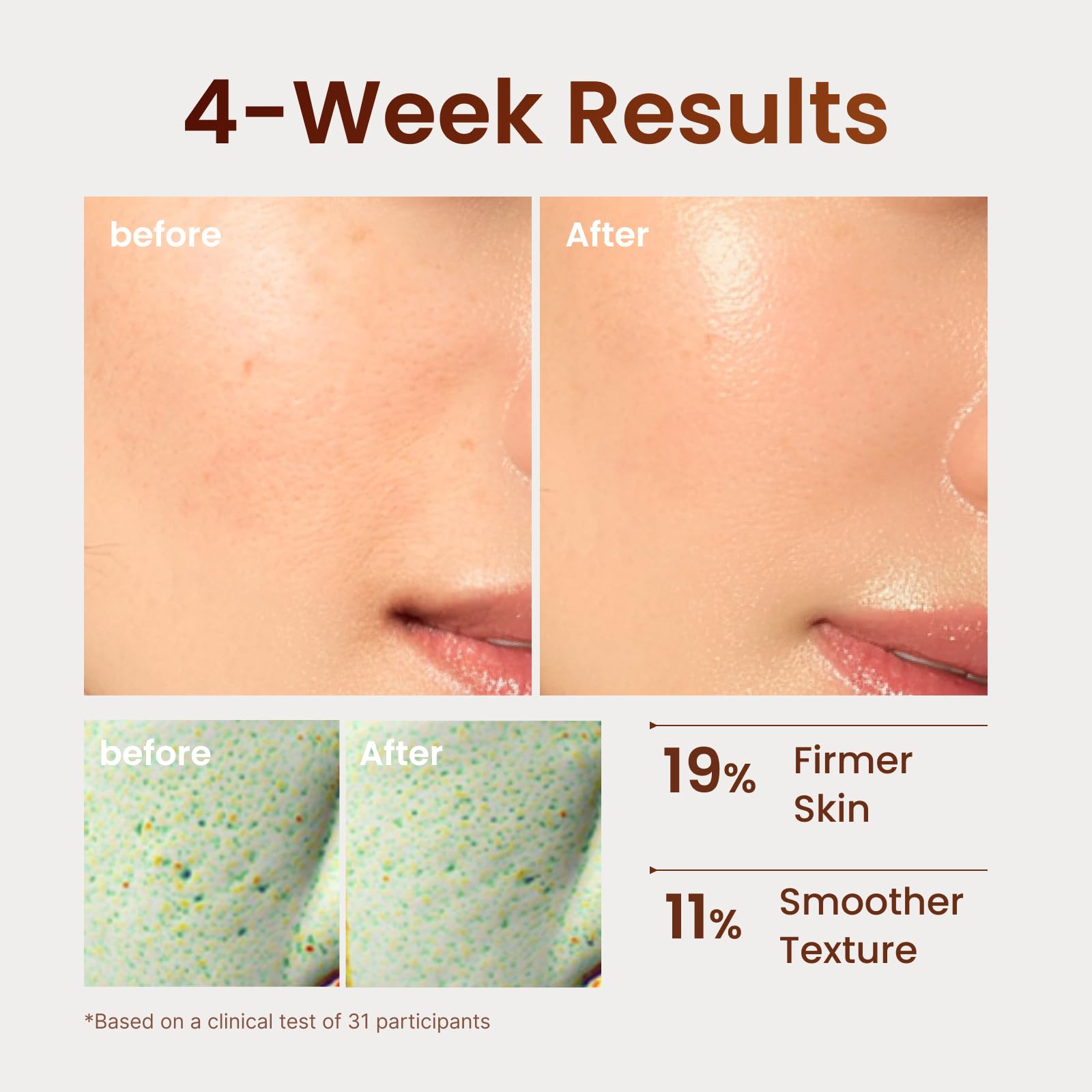 Cream leaves a subtle, radiant finish for a healthy glow.