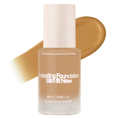 The Face Shop Ink Lasting Foundation bottle showcases long-wear formula for all-day even tone.
