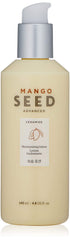 The Face Shop Mango Seed Moisturizing Lotion bottle front view for lightweight hydration.