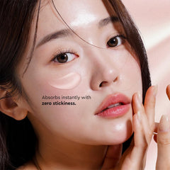 Application on the skin surface suggests quick absorption and smoother texture.