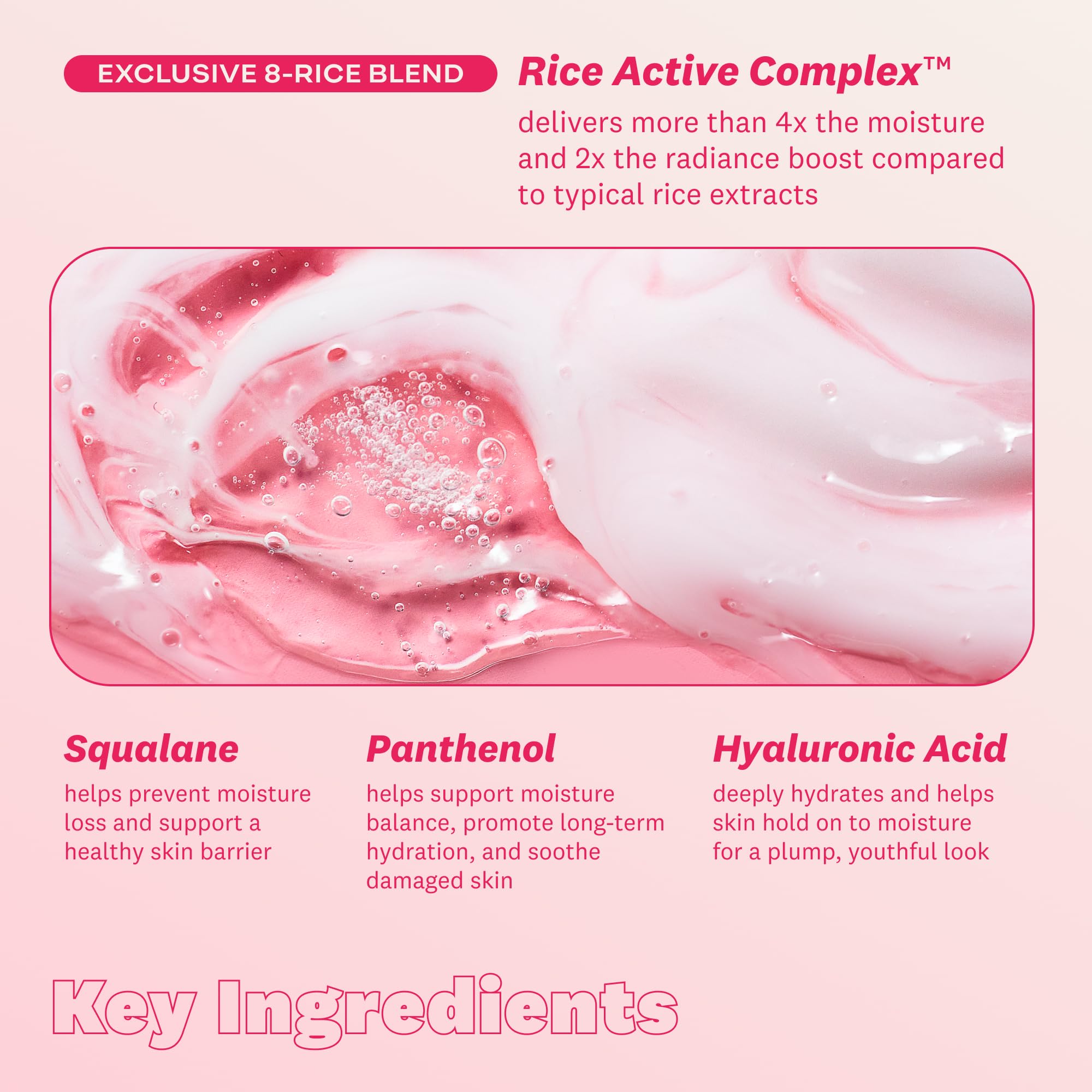 The Face Shop Rice Water Bright massage on dry skin melts makeup