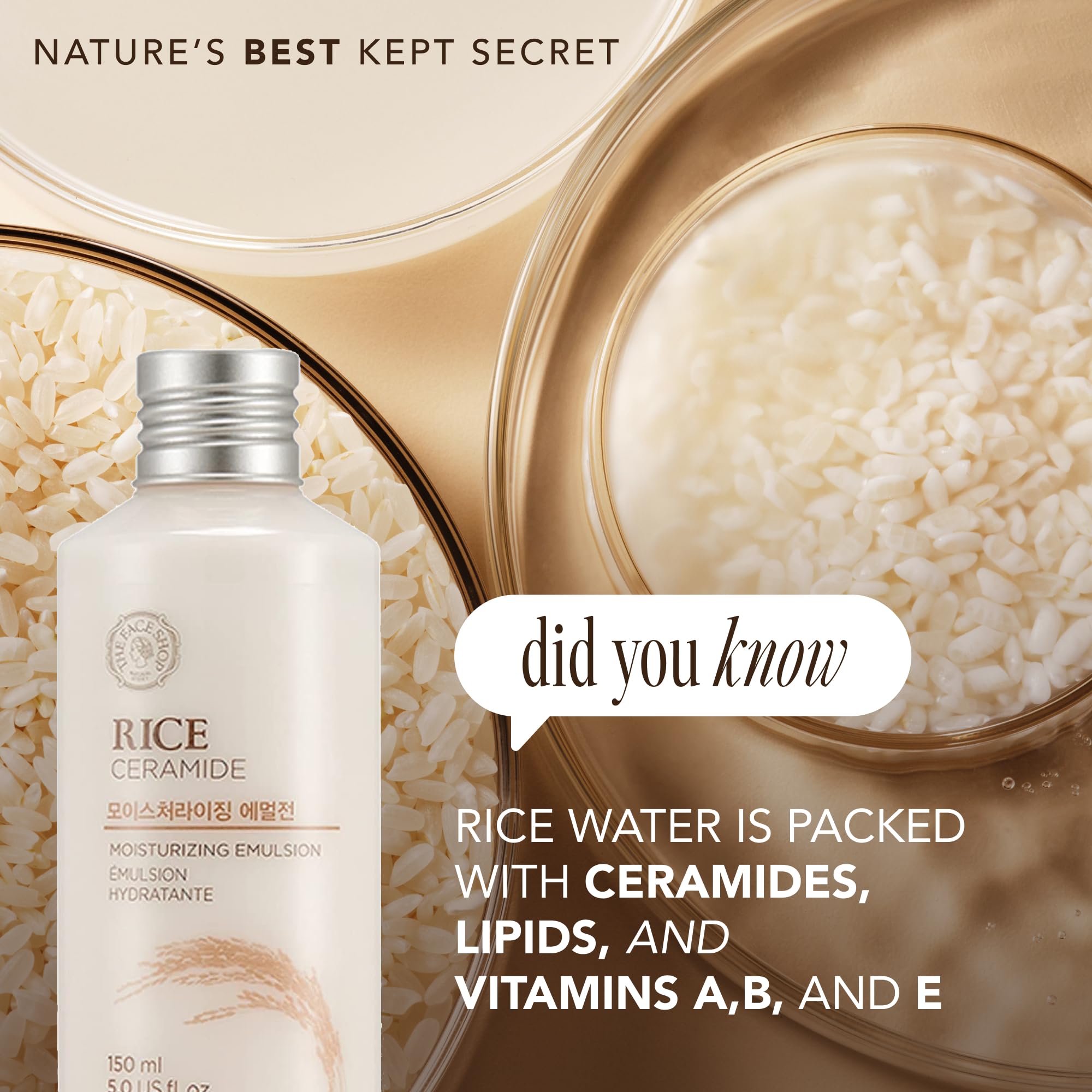 Packaging of The Face Shop vegan Korean skincare highlights clean, cruelty-free formula.