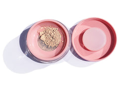 The Good Mineral Loves-You-Back flat blending brush for precise, even dab application