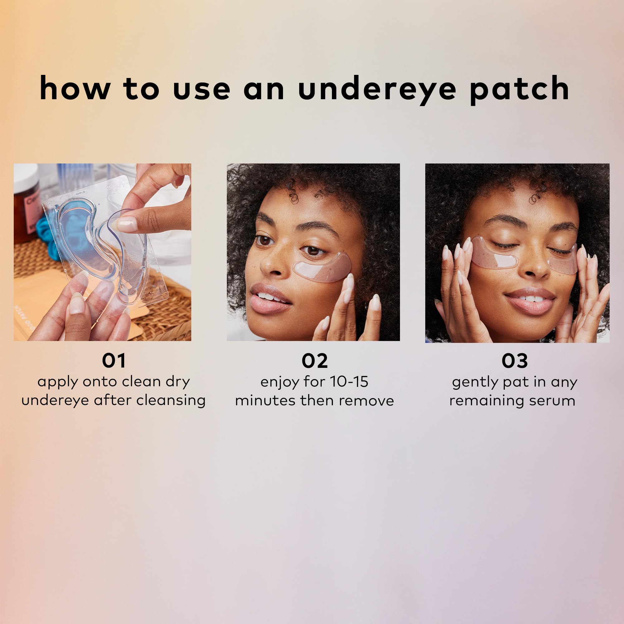 The Good Patch aloe vera under-eye patches provide hydration and skin support