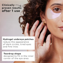 The Good Patch Brighten Up ingredients close-up showing Niacinamide and Vitamin K.