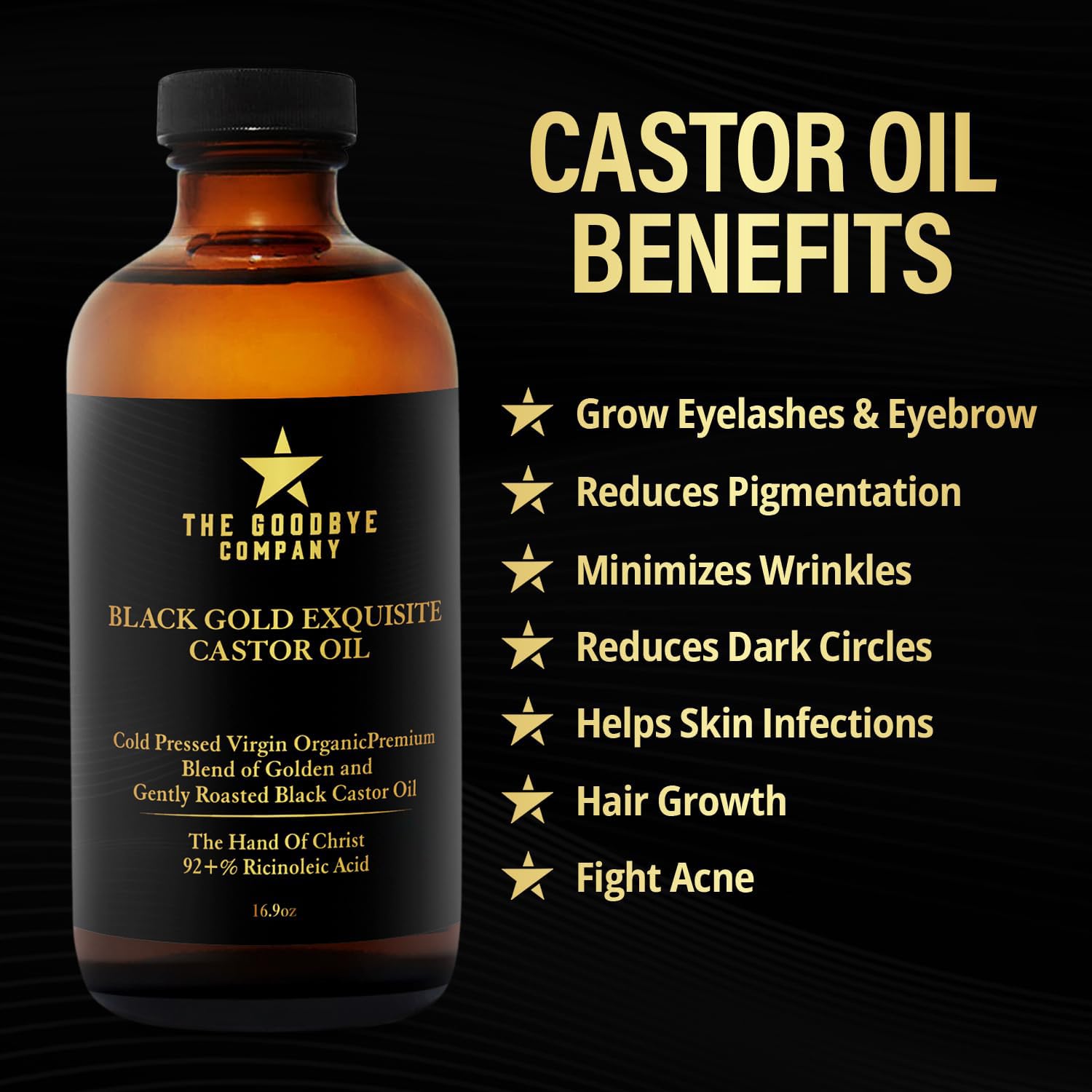 The Goodbye Company oil on hair ends adds shine and softness.