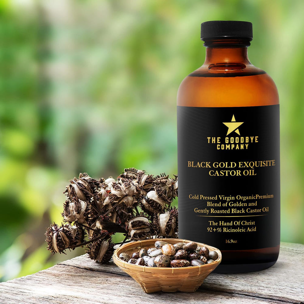 The Goodbye Company packaging highlights authentic processing and quality.