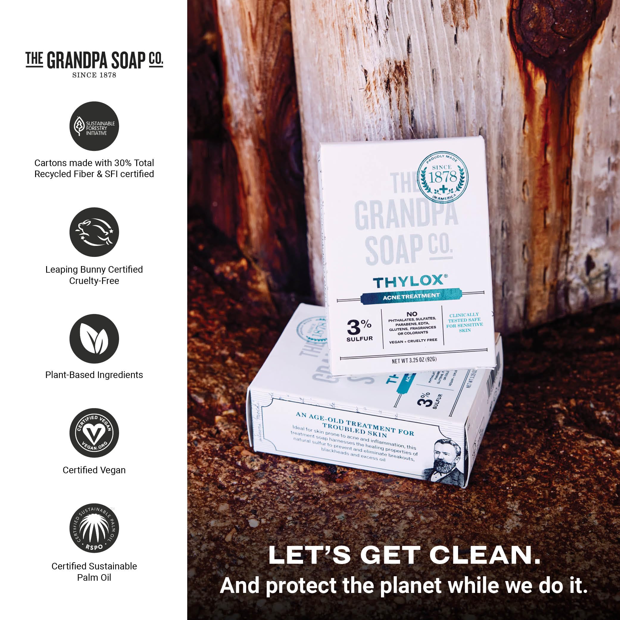 Vegan and cruelty-free packaging signals ethical, sustainable choices.