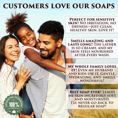 Handmade in the USA with natural ingredients for daily nourishment.