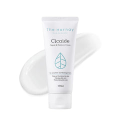The harnay Cicaide Cream bottle with pump offering soothing hydration for daily use
