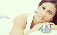 The Healing Touch Cream close-up with a youthful glow and smoother look.