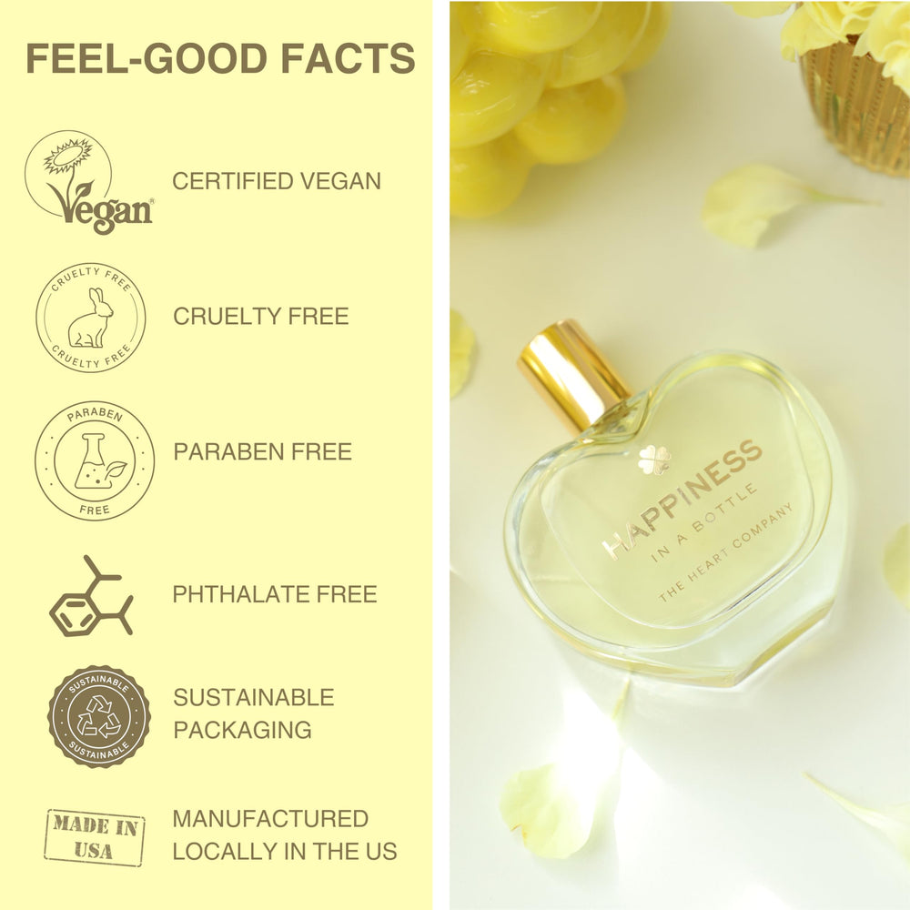 THE HEART COMPANY Happiness is ideal for daily wear on busy mornings.