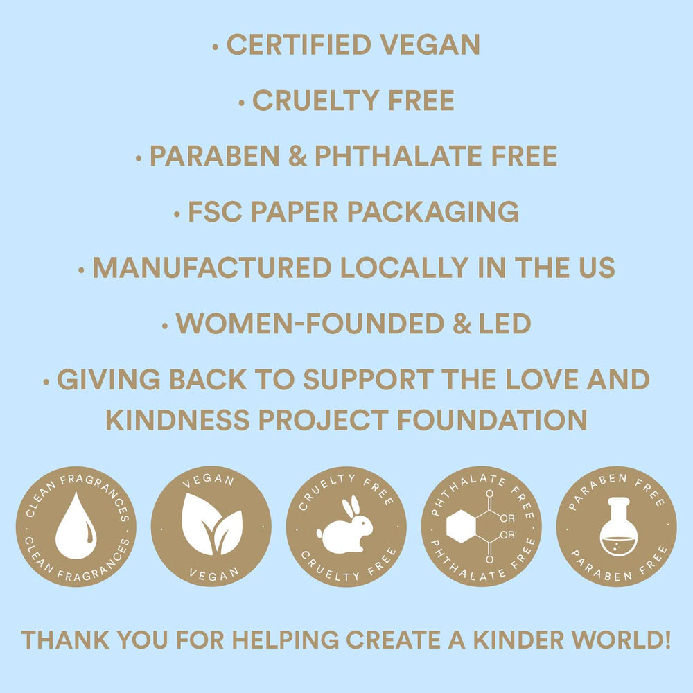 The Heart Company Positivity vegan fragrance crafted with clean ingredients for conscious shoppers.