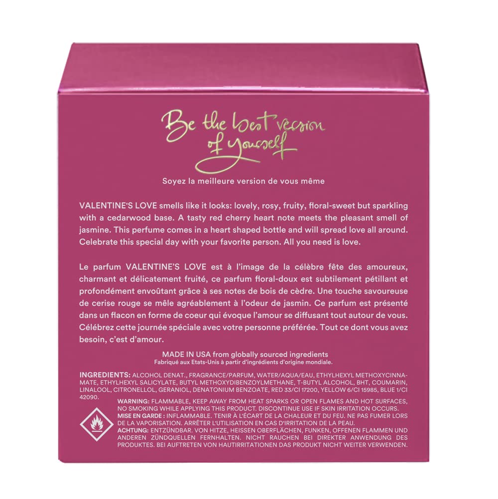 Vegan, USA-made formula supports ethical fragrance choices.