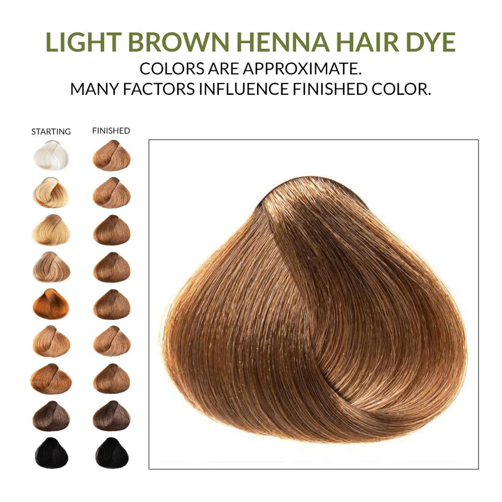 The Henna Guys dye mix bowl ready for natural application and even shade