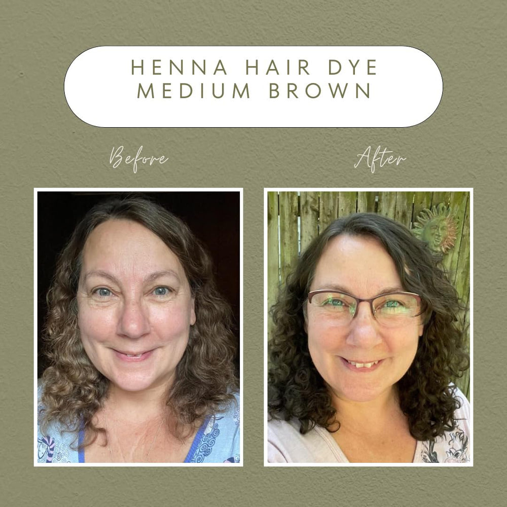 The Henna Guys dye application showing even coverage on roots.