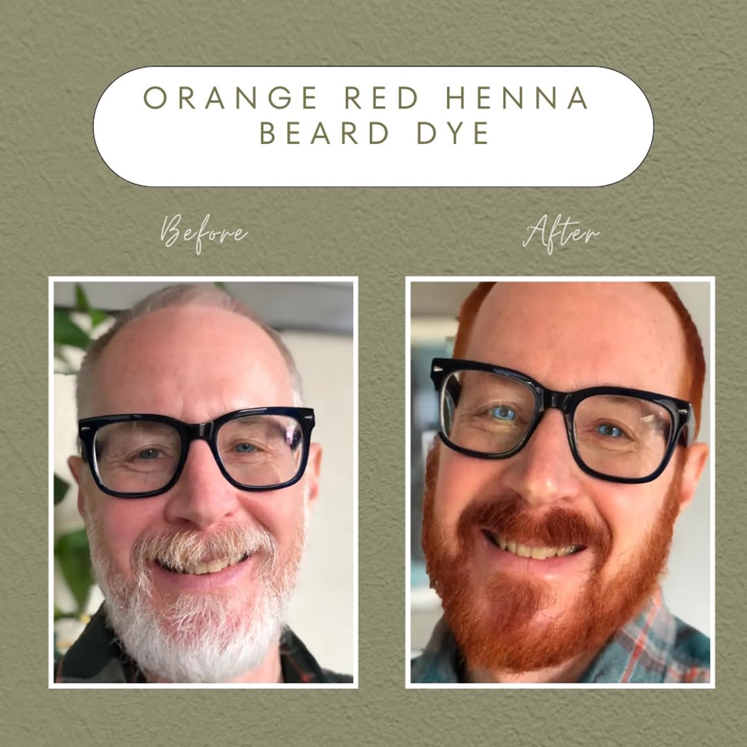 The Henna Guys natural plant-based ingredients for hair color.