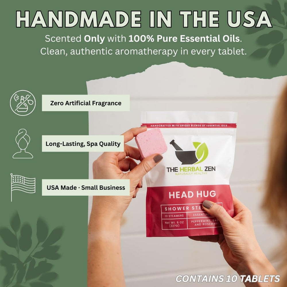 The Herbal Zen aromatherapy packaging suggests gift-ready calm for any occasion.