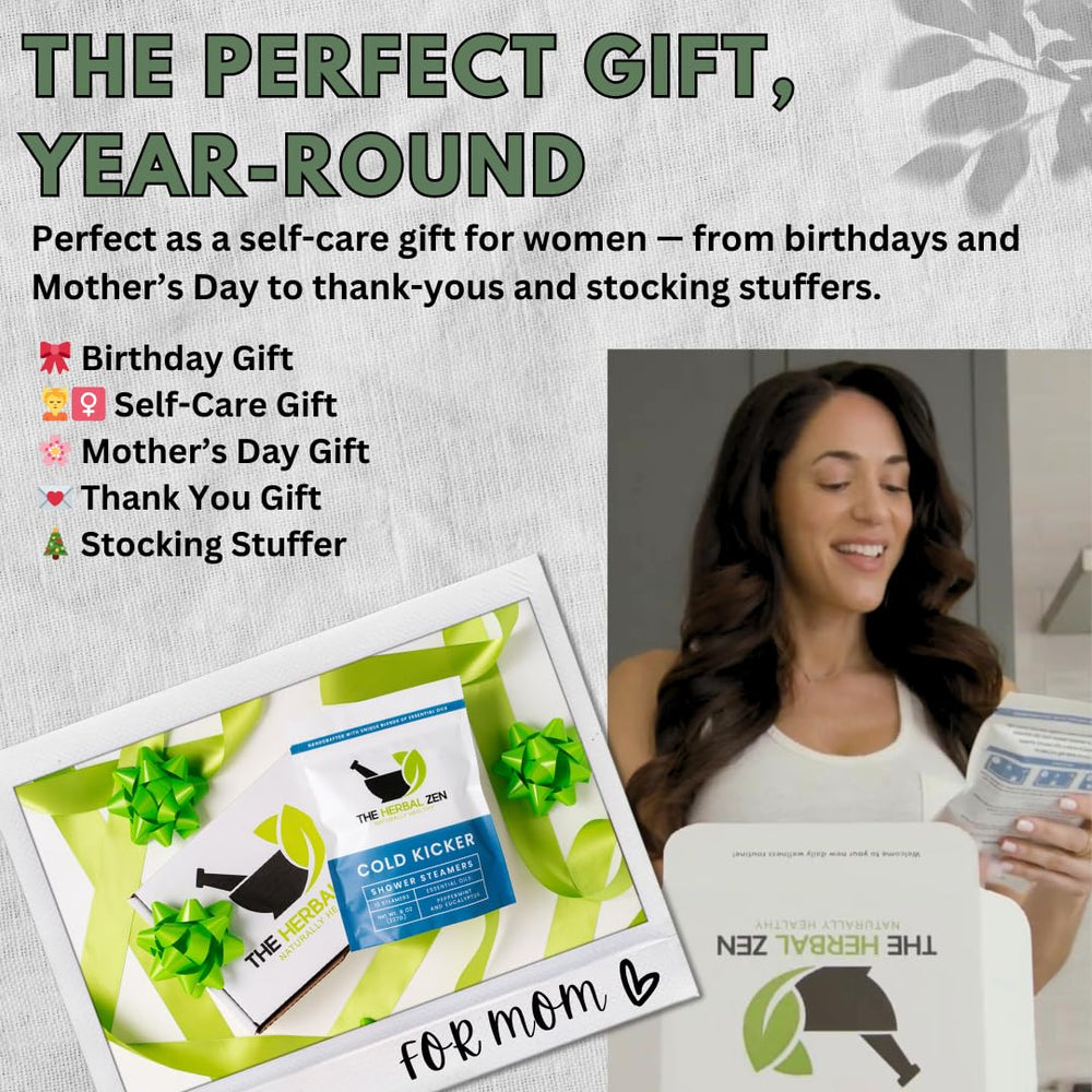 Gift-ready packaging makes The Herbal Zen a thoughtful present.