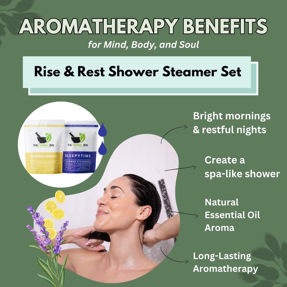 The Herbal Zen Day Night gift set offers versatile aromatherapy options.