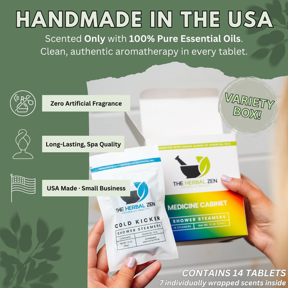 The Herbal Zen gift-ready pack on shelf highlights a thoughtful Valentine’s Day option.