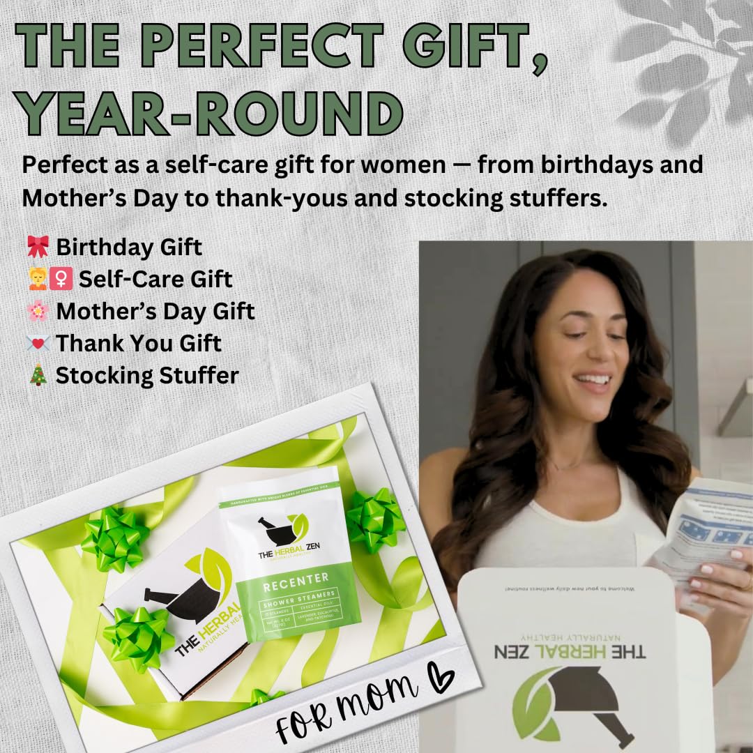 The Herbal Zen gift-ready packaging appealing to Valentine shoppers.