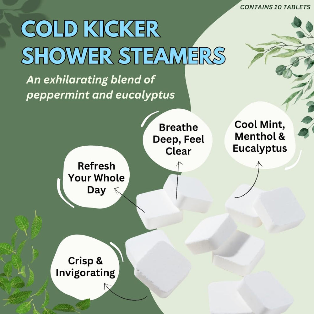 The Herbal Zen peppermint eucalyptus aromatherapy tablet with a wake-up minty scent.