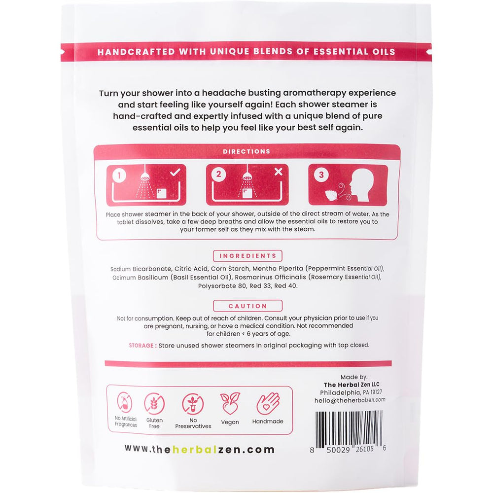 The Herbal Zen shower moment invites a soothing daily ritual.