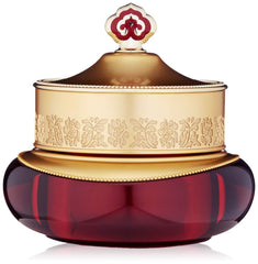 The History of Whoo Jinyulhyang eye cream jar close-up highlighting rich moisture
