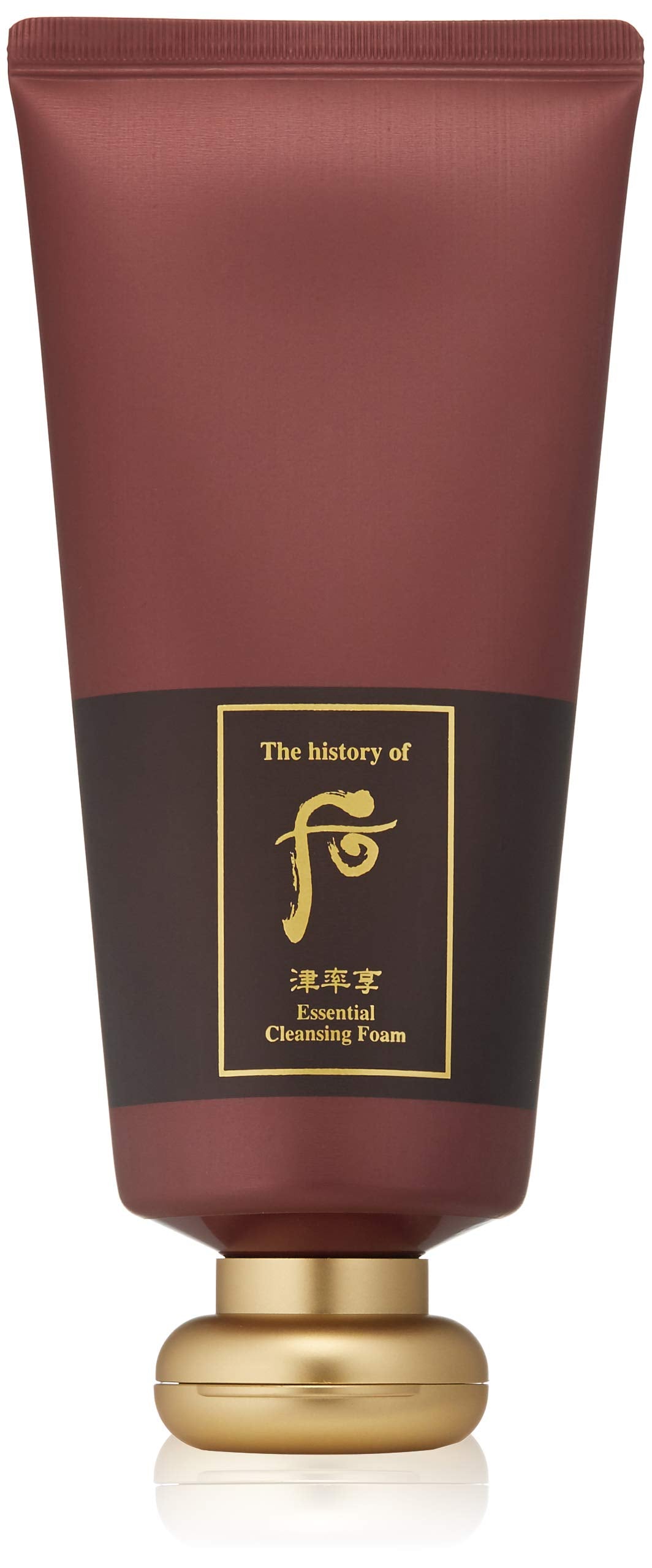 The History of Whoo Jinyulhyang foam bottle front for premium cleansing