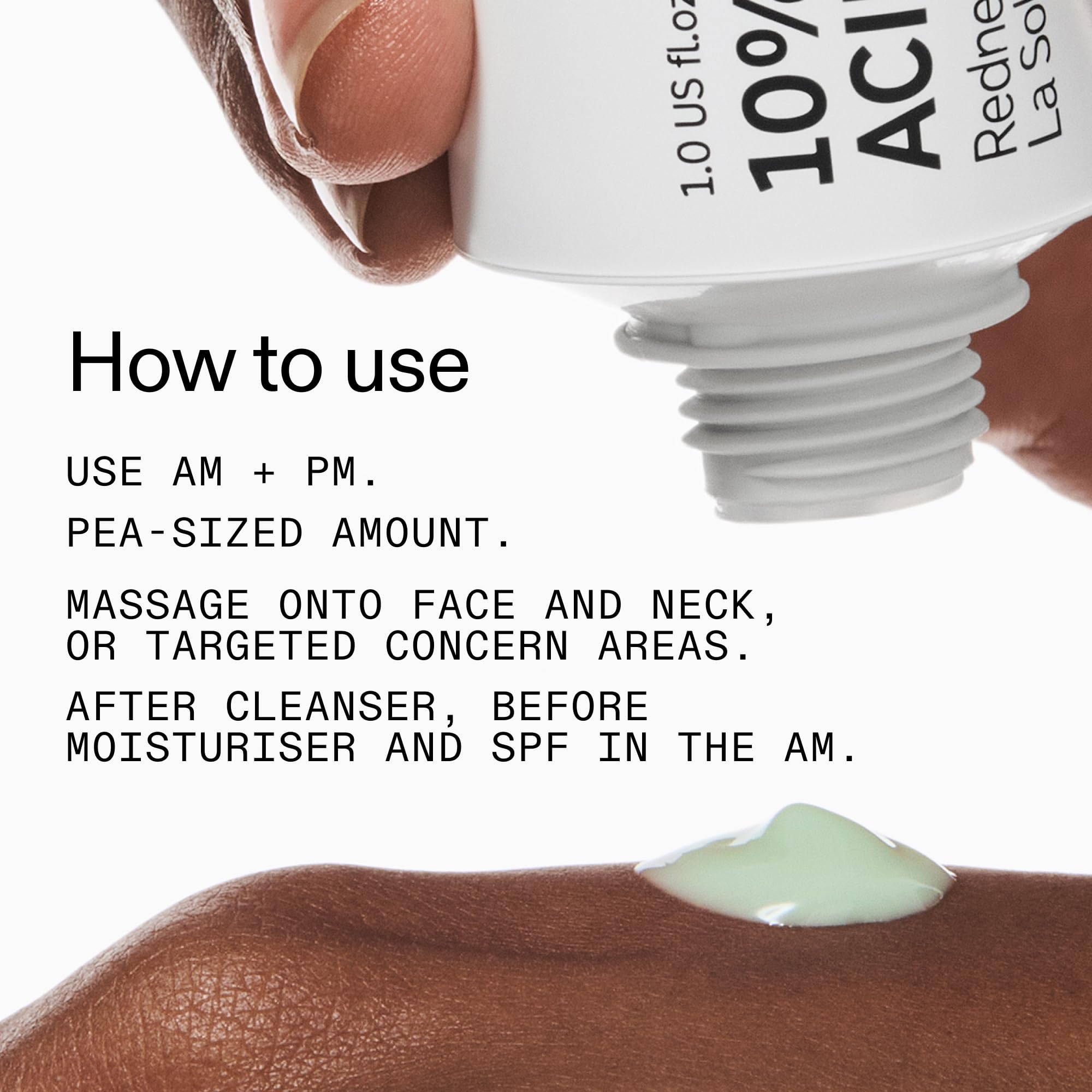 The INKEY List serum on minimalist bathroom shelf.