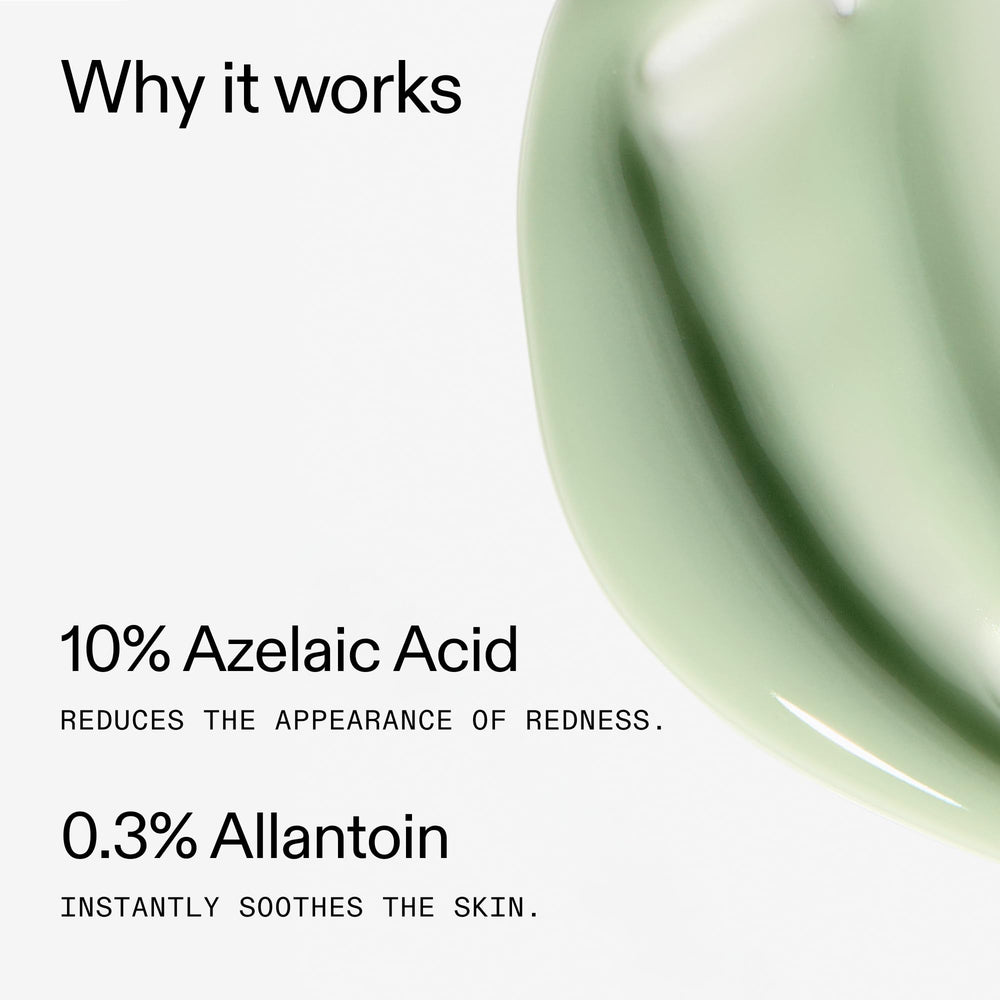 The INKEY List Azelaic Acid 10% Serum on skin application during routine.