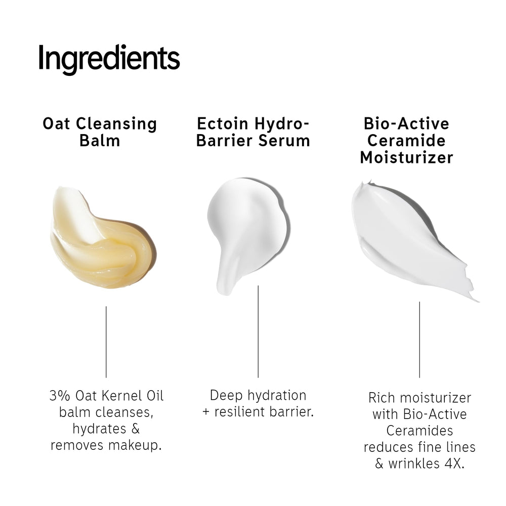 Close-up of Ceramide Moisturizer showing rich yet lightweight texture.