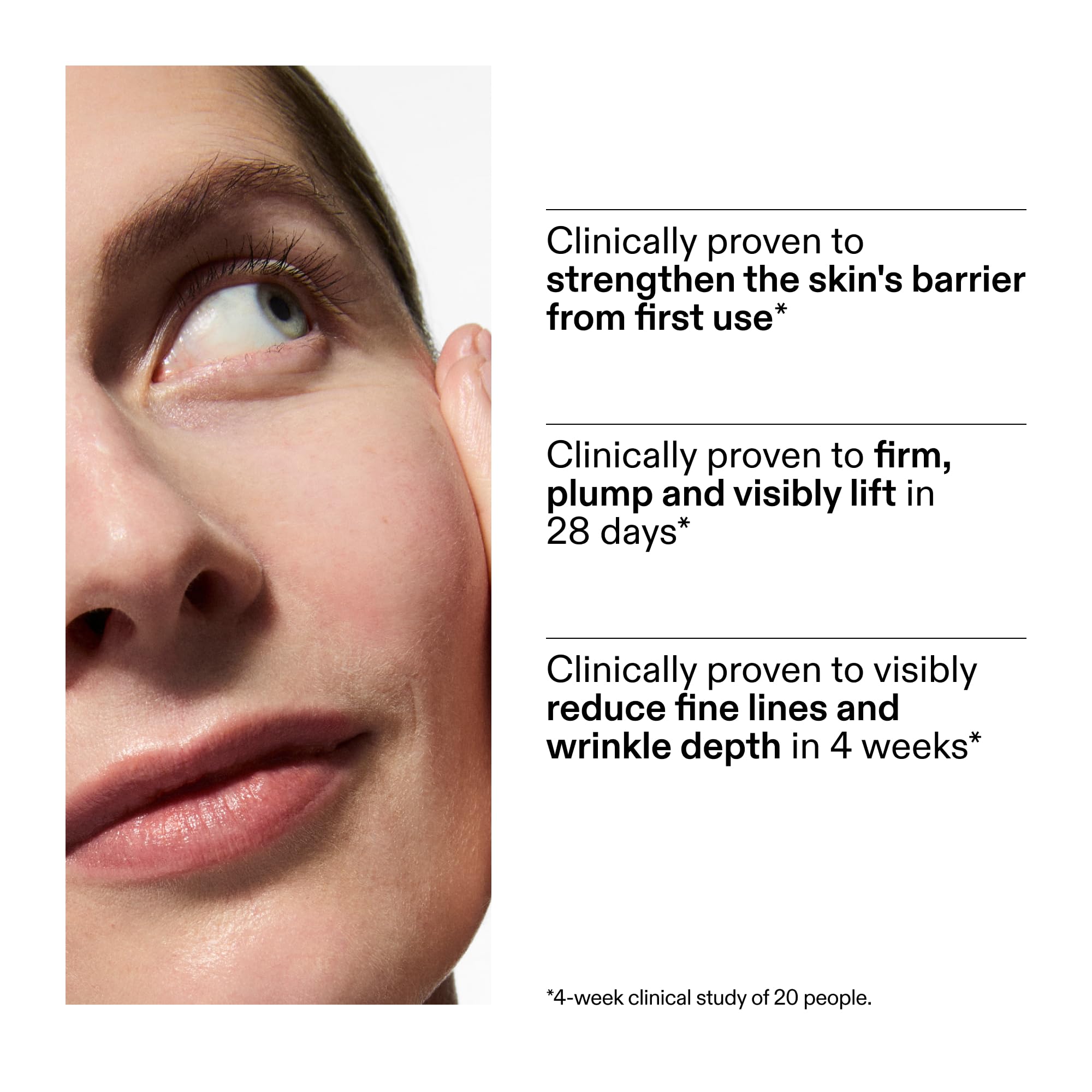 The INKEY List Bio-Active Ceramide Repairing fragrance-free formula benefits sensitive skin.