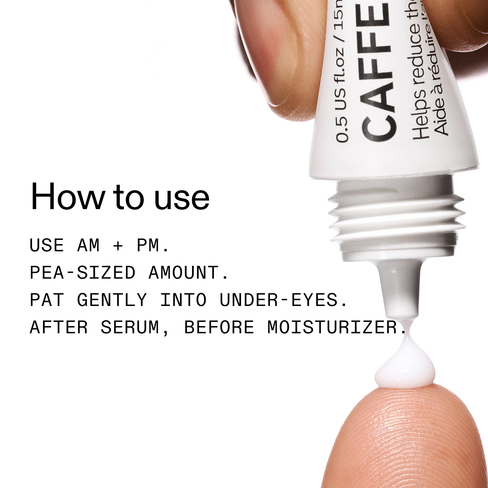 The INKEY List Caffeine Eye Cream suitable for all skin types