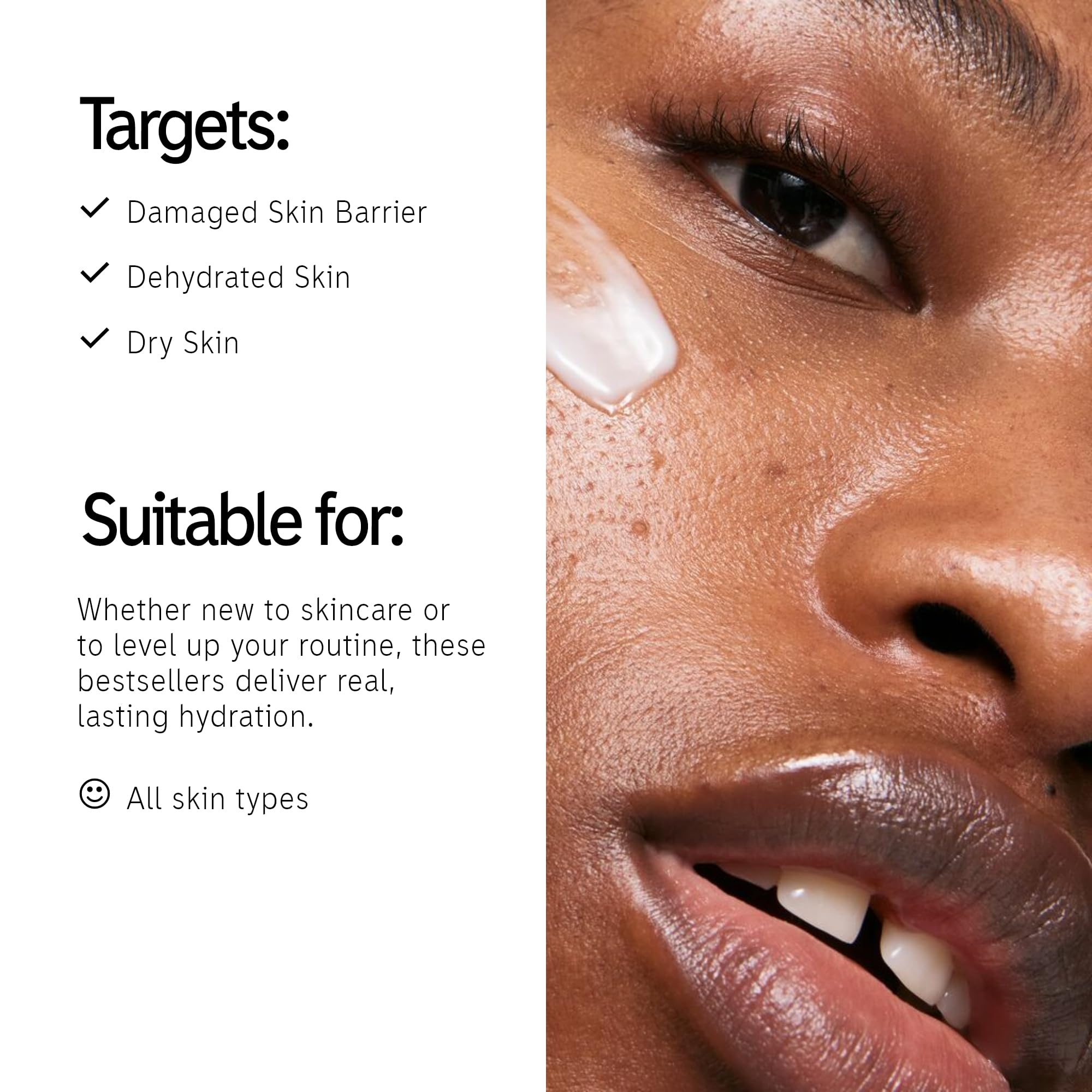 The INKEY List Hydrating Cream-to-Milk Cleanser for gentle cleansing.