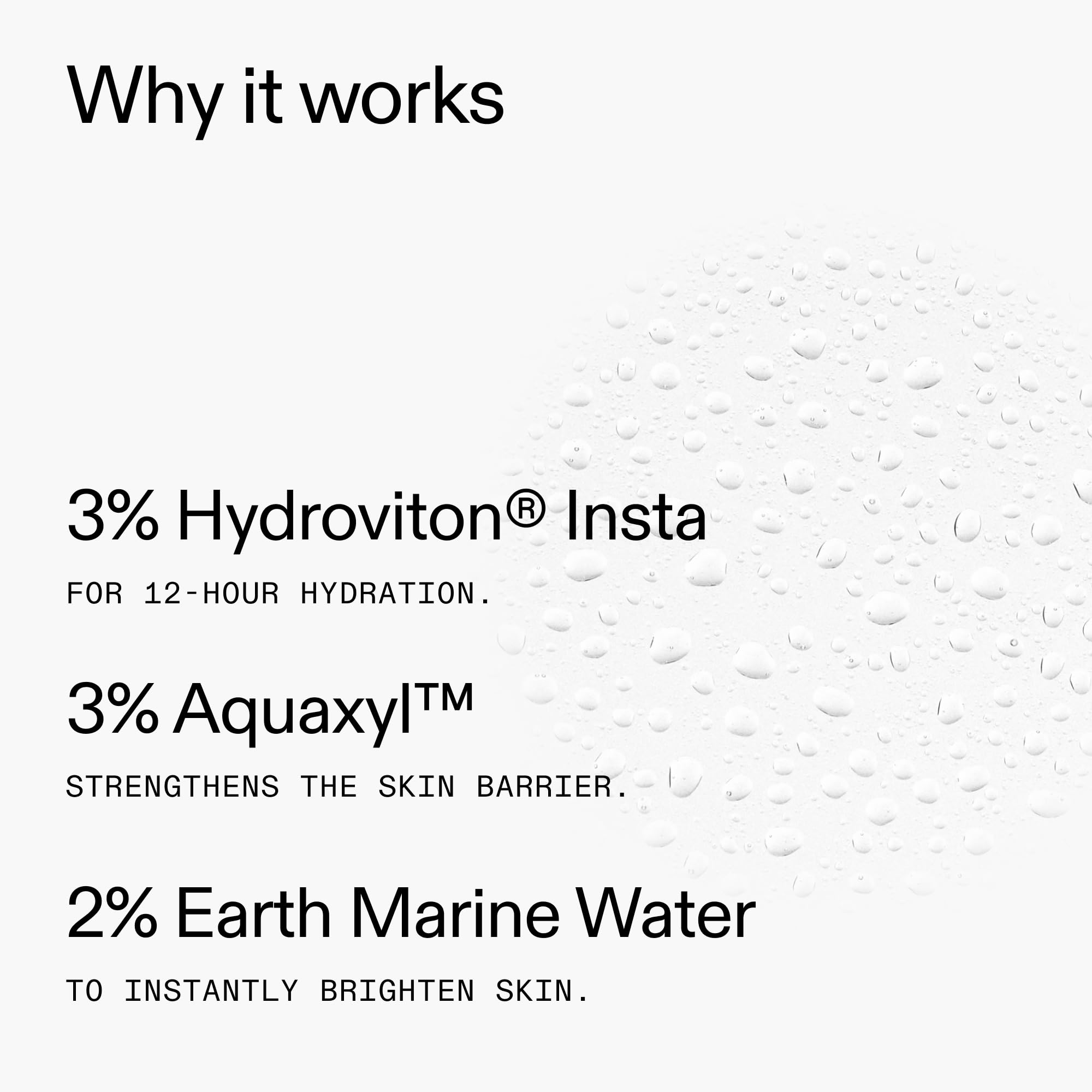 Hydro-Surge Dewy Face Mist used over makeup for a refreshing boost