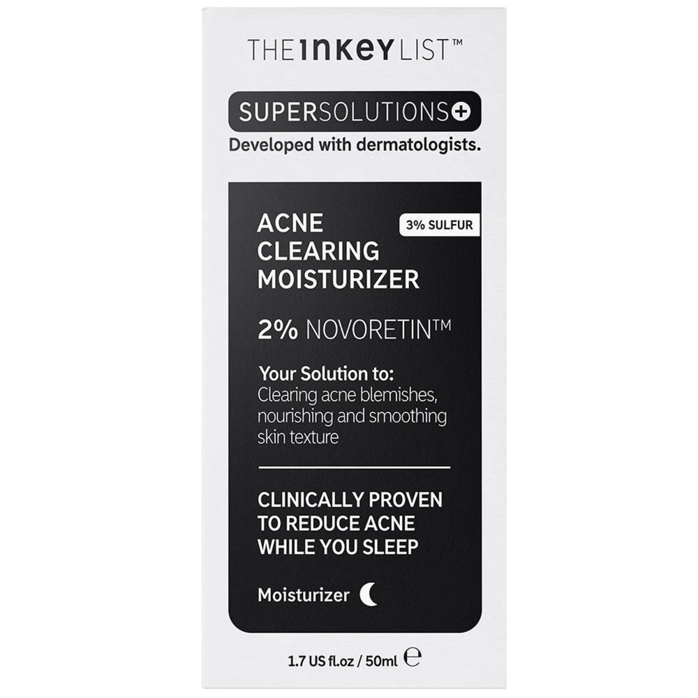 Novoretin 2% Moisturizer ingredient emphasis for gentle blemish support