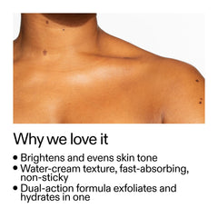 The INKEY List PHA Body Water Cream texture close-up showing lightweight, non-greasy hydration